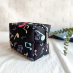 کیف آرایشی مکعبی طرح سمفونی