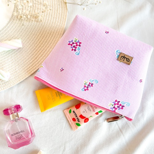 کیف آرایشی بزرگ طرح ملاحت